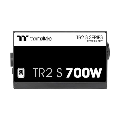 Thermaltake TR2 S 700W | PC-ATX-Netzteil | 80-Plus | leiser 120 Lüfter | EU zertifiziert | schwarz