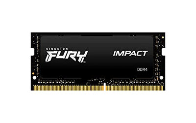 Kingston FURY Impact KF432S20IBK2/64 GB Laptop-Speicherset, 32 GB (2 x 32 GB), 3200 MHz DDR4 CL20, Schwarz