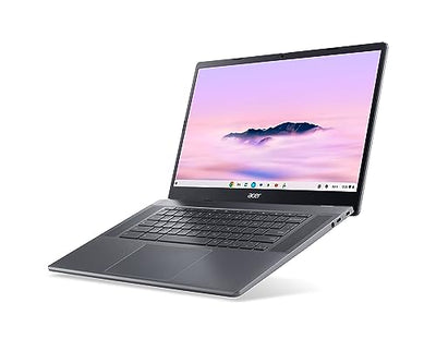 Acer Chromebook Plus 515 (CB515-2H-30CZ) Laptop, 15,6" FHD Display, Intel Core i3-1215U, 8 GB RAM, 128 GB SSD, Intel UHD Graphics, Google ChromeOS, AI-Features, grau