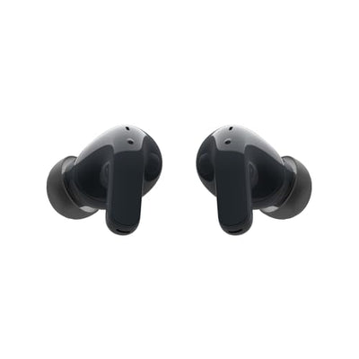 LG TONE Free DT90Q In-Ear Bluetooth Kopfhörer mit Dolby Atmos-Sound, MERIDIAN-Technologie, ANC (Active Noise Cancellation), Uvnano & IPX4-Spritzwasserschutz - Schwarz