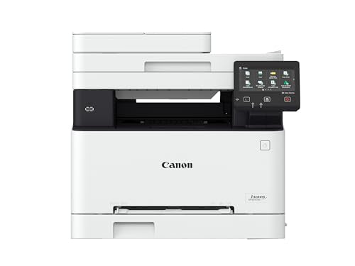Canon i-SENSYS MF655Cdw A4 Farblaser MFP Drucken Kopieren Scannen, USB, LAN, WLAN, 250 Blatt Papierkassette, 12,7cm LCD-Farb-Touchscreen, Duplexdruck