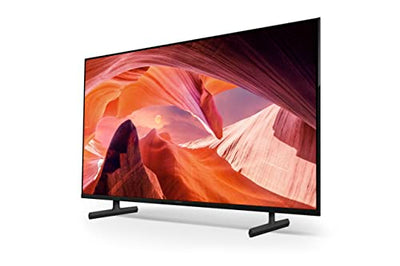 Sony BRAVIA, KD-55X80L, 55 Zoll Fernseher, LED, 4K HDR, Google TV, Smart TV, Works with Alexa, BRAVIA CORE, TRILUMINOS PRO, HDMI 2.1, Gaming-Menü mit ALLM