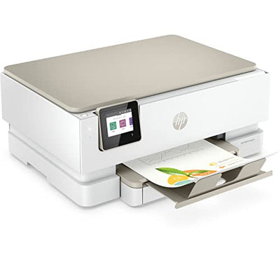 HP Envy Inspire 7220e Multifunktionsdrucker, Tintenstrahldrucker, 20€ Cashback, 3 Monate gratis drucken mit HP Instant Ink inklusive, HP+, Drucken, Scannen, Kopieren, Fotodruck, DIN A4, WLAN, Airprint