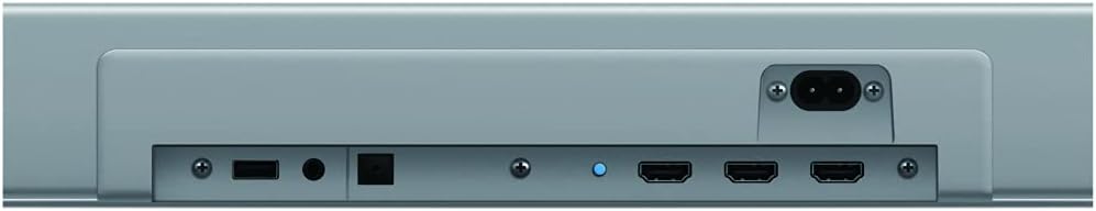 Philips B8505/10 Soundbar mit Subwoofer kabellos (2.1 Kanäle, Bluetooth, 240 W, Dolby Atmos, HDMI eARC, DTS Play-Fi Kompatibel, Verbindung Sprachassistenten, Flaches Profil) Silber