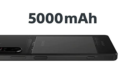 Sony Xperia 1 IV (5G Smartphone, 6,5 Zoll, 4K HDR 120 Hz OLED-Display, Dreifach-Kamera mit optischem Zoom (ZEISS T*), 3,5-mm-Audio, Dual SIM) 24+6 Monate Garantie [Amazon Exklusiv] violett