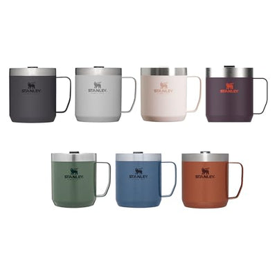 Stanley Classic Legendary Camp Mug Thermobecher 354 ml - Hält 1.5 Stunden Heiß - 3 Stunden Kalt - BPA-Frei - Spülmaschinenfest - Edelstahl Kaffeebecher To Go - Green