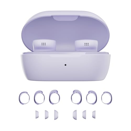 Bose QuietComfort Kabellose Noise-Cancelling-Earbuds, Lifestyle-Bluetooth-Earbuds mit aktivem Noise-Cancelling, bis zu 8,5 Stunden Akkulaufzeit, Hellflieder