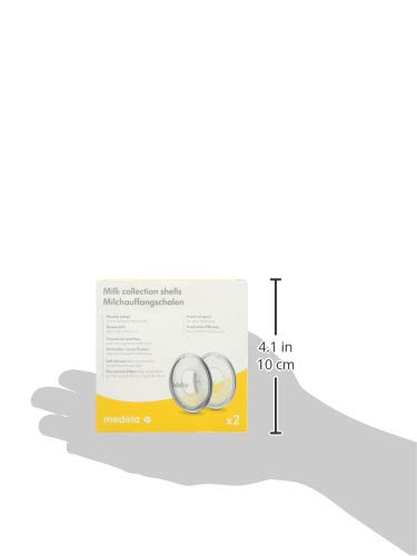 Medela Milchauffangschalen – BPA-frei, aus weichem, flexiblem Silikon – 2er-Set