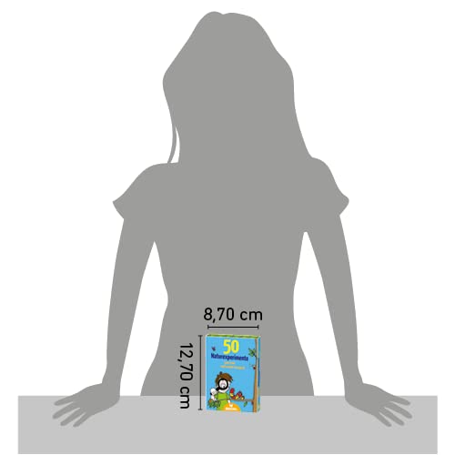 Moses MOS21079 50 Naturexperimente Geh raus und werde Forscher! | Kinderbeschäftigung | Kartenset