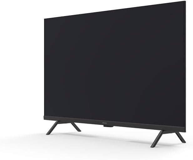 Philips 32PFS6109 HD LED Smart TV - 32-Zoll Display mit Pixel-präziser HD Titan OS Plattform, Funktioniert mit Alexa und Google Sprachassistent – Matt Schwarzer