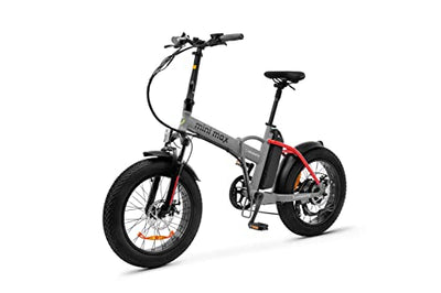 Argento Unisex – Erwachsene Mini Max E-Fahrrad, Grau, Einer Größe