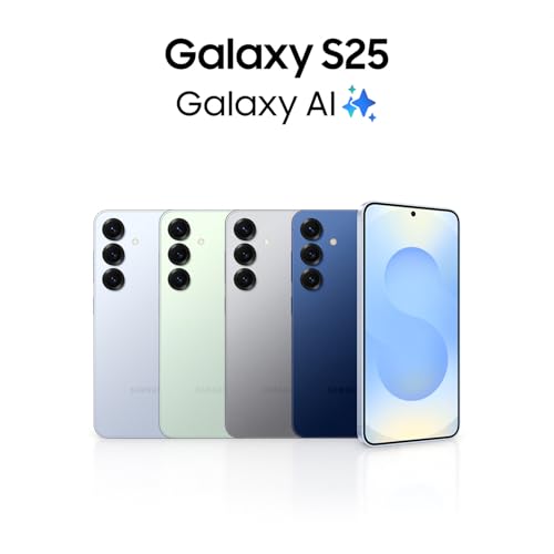 Samsung Galaxy S25 AI Smartphone mit Galaxy AI, Ohne Vertrag, AI Handy mit Android, 12 GB RAM, 256 GB Speicher, 50-MP-Kamera, Navy, 3 Jahre Herstellergarantie [Exklusiv auf Amazon]