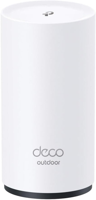 TP-Link Deco X50-Outdoor Wi-Fi 6 Mesh WLAN, AX3000 Dualband Router (2× Gigabit ports, 802.at PoE, Außenbereich, Kompatibel mit allen Deco-Modellen)