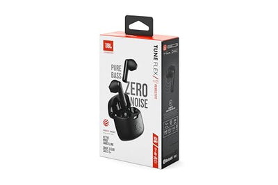 JBL Tune Flex TWS – Wasserdichte, True-Wireless In-Ear-Kopfhörer mit Noise-Cancelling in Schwarz – Mit bis zu 32 h Musikwiedergabe