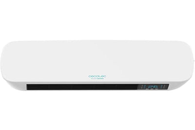 Cecotec Keramisches Wandheizgerät ReadyWarm 5200 Box Ceramic. 2000W, LED-Bildschirm und Fernbedienung, Temperaturregler mit zwei Leistunfsstufe un 3 Betriebsarten, Timer, 20 m2