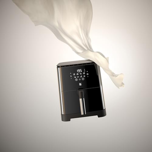 WMF Multi Taste Heißluftfritteuse, Airfryer, 1550 W, 4,6l für 2-4 Personen, gesundes Frittieren, Dörren, Grillen, Heissluftfriteuse mit 8 Programmen, 4,6 LIter Air Fryer, schwarz
