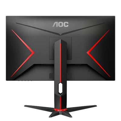 AOC Gaming 27G2SP - 27 Zoll FHD Monitor, 165 Hz, 1 ms, FreeSync Premium (1920x1080, VGA, HDMI, DisplayPort) schwarz/rot