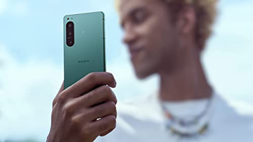 Sony Xperia 5 IV (5G Smartphone, 6,1 Zoll, 4K HDR 120 Hz OLED-Display, Dreifach-Kamera mit optischem Zoom (ZEISS T*), 3,5-mm-Audio, Dual SIM) 24+12 Monate Garantie [Amazon Exklusiv] Ecruweiß