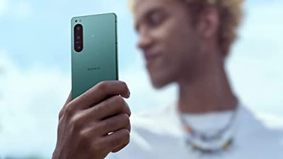 Sony Xperia 5 IV (5G Smartphone, 6,1 Zoll, 4K HDR 120 Hz OLED-Display, Dreifach-Kamera mit optischem Zoom (ZEISS T*), 3,5-mm-Audio, Dual SIM) 24+12 Monate Garantie [Amazon Exklusiv] Ecruweiß