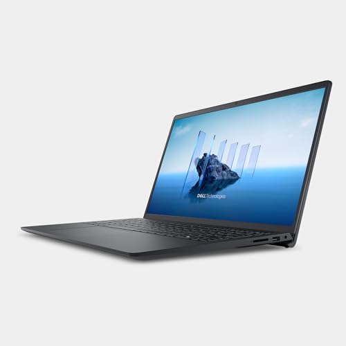 Dell 15 Laptop DC15255 15.6" FHD (1920 x 1080) 120Hz, AMD Ryzen 7 7730U, AMD Radeon Graphics, 16GB DDR4 RAM, 1TB SSD, Windows 11 Home, QWERTZ Backlit Keyboard - Black