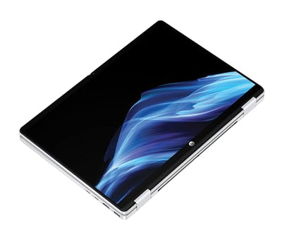 HP OmniBook 5 Flip 14-fp0254ng 2 in 1 Convertible Laptop, 14 Zoll 2K-Touchscreen (1920 x 1200), Intel Core i5-1334U, 16 GB RAM, 512 GB SSD, QWERTZ, Windows 11 Home, Silber