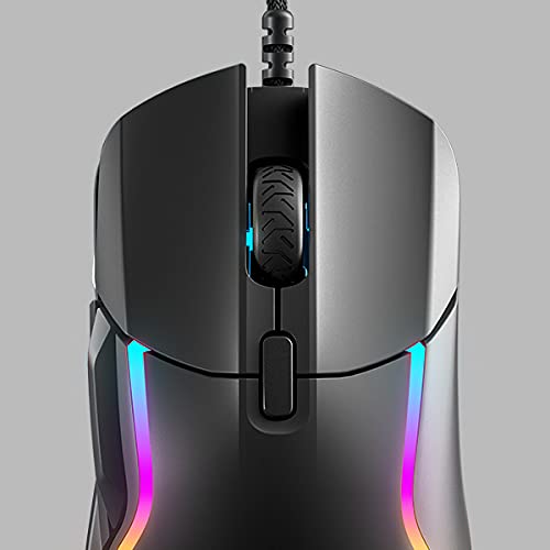 SteelSeries Rival 5 - Gaming-Maus - TrueMove Air Optische Sensor mit 18CPI - 9 programmierbare Tasten - Federleichte 85 Gramm, Schwarz