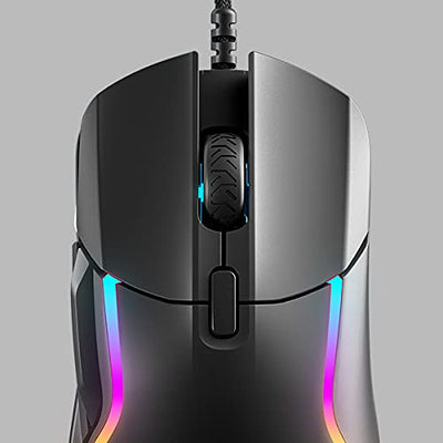 SteelSeries Rival 5 - Gaming-Maus - TrueMove Air Optische Sensor mit 18CPI - 9 programmierbare Tasten - Federleichte 85 Gramm, Schwarz