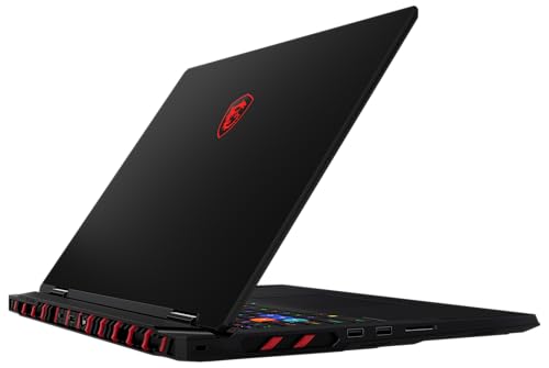 MSI Raider A18 HX Gaming-Laptop, 18" UHD+ Mini-LED 120 Hz Display, AMD Ryzen 9 9955HX3D, NVIDIA GeForce RTX 5080, 64 GB DDR5, 2 TB SSD, Windows 11 Home, QWERTZ Tastatur, A9WIG-080