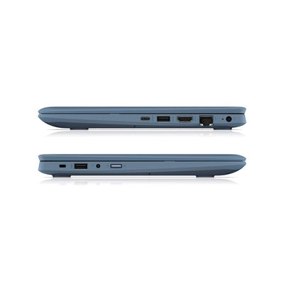 HP Business Laptop Notebook ProBook X360 11 G5 Celeron N4100 8GB 128GB SSD 1366x768 Touchscreen Windows 11 (Blue) QWERTZ (Generalüberholt)