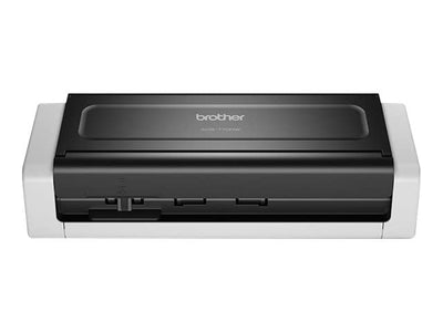 Brother ADS-1700W Kompakter und intelligenter Dokumentenscanner | Dokumentenzuführung | Automatisches Scannen | Wi-Fi/Wi-Fi Direct, Weiß/Schwarz