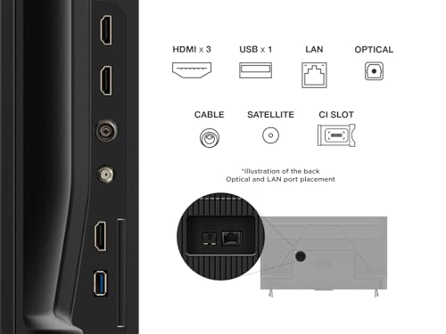 TCL 43T69C 43 Zoll QLED, Direct LED TV, 4K HDR TV, Smart Google TV (Dolby Vision & Atmos, Motion Clarity, Kompatibel mit Google Assistant & Alexa)