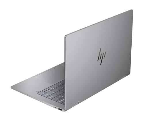 HP OmniBook X Flip 2in1 Next Gen AI Laptop | AMD Ryzen AI 7 350 (8C) | dedizierte NPU für KI | 50 NPU Tops | Copilot+ PC | 14" WUXGA 1920x1200 Touchscreen | 16GB | 512GB SSD | Win11 | QWERTZ | Silber