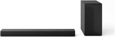 LG S60T Intelligente Soundbar, 340 W, 3.1 Kanäle, Surround-Sound Dolby Digital und DTS, breite Konnektivität, HDMI, Bluetooth, USB, optischer Eingang, Schwarz