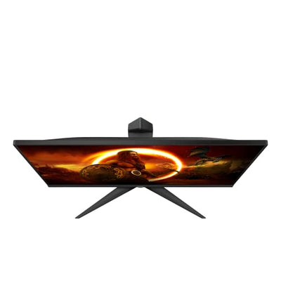 AOC Gaming 24G2SP - 24 Zoll FHD Monitor, 165 Hz, 1 ms, FreeSync Premium (1920x1080, VGA, HDMI, DisplayPort) schwarz/rot