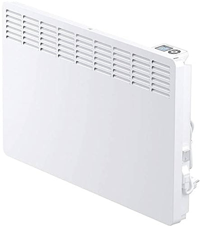 STIEBEL ELTRON Wandkonvektor CNS 200 TREND, 2 kW für ca. 25 m², LC-Display, Wochentimer, Elektroheizung energiesparend, Weiß, 236528