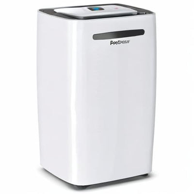 Pro Breeze Luftentfeuchter 20L in 24h Entfeuchtungsleistung - Raumgröße ca. 195m³ (~30 m²) - mit 4 Betriebsarten, Digitalanzeige, Ablaufschlauch, Wäschetrocknung, Timer - Gegen Feuchtigkeit, Schimmel