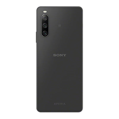 Sony Xperia 10 IV — Android-Smartphone, 6-Zoll-OLED-Weitwinkel-Handy im 21:9 -Format — Kamera mit 3 Objektiven — 3,5-mm-Klinkenstecker — 6 GB RAM — 128 GB Speicher — Dual-Hybrid-SIM (Schwarz)