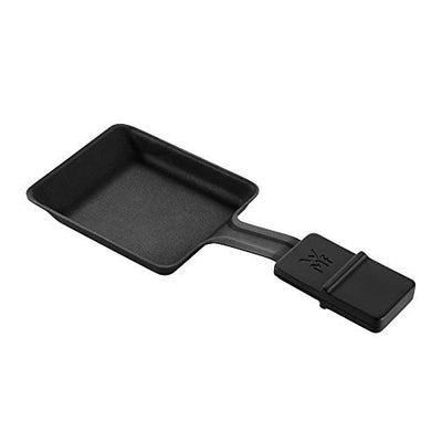 WMF Lono Raclette Grill mit Pfännchen und Schiebern, Raclette 4 Personen, 870 W, edelstahl matt