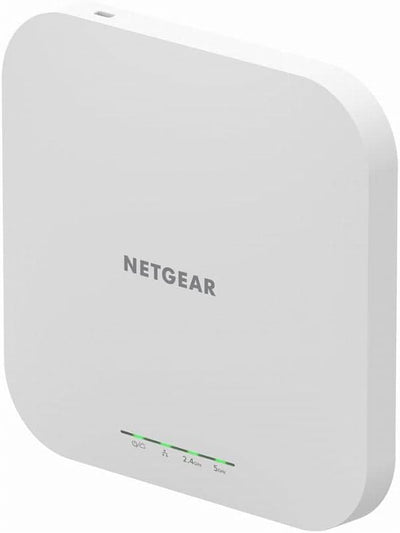 NETGEAR WAX610 WLAN Access Point PoE WiFi 6 (AX1800 Speed Dual-Band Mesh, WPA3, 802.11ax, 2.5G LAN, Lokales oder Insight Remote Management, PoE+ powered - Netzteil optional)