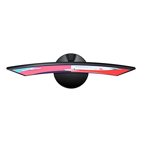 Samsung S36C Essential Monitor S27C364EAU, Curved, 27 Zoll, VA-Panel, Full HD-Auflösung, Eco Saving Plus, AMD FreeSync, 4 ms Reaktionszeit, Bildwiederholrate 75 Hz, Schwarz