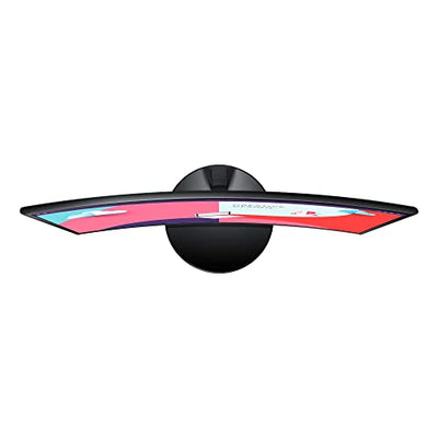 Samsung S36C Essential Monitor S27C364EAU, Curved, 27 Zoll, VA-Panel, Full HD-Auflösung, Eco Saving Plus, AMD FreeSync, 4 ms Reaktionszeit, Bildwiederholrate 75 Hz, Schwarz