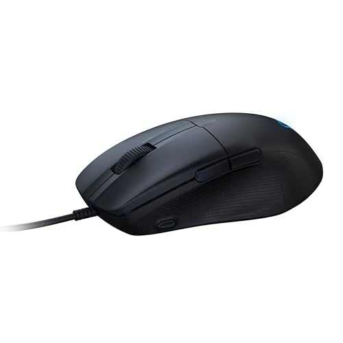 Turtle Beach Pure SEL – Ultraleichte, ergonomische RGB-Gaming-Maus, optischer 8K DPI-Sensor, mechanische Schalter, PTFE-Gleitelemente, RGB-Beleuchtung - Schwarz