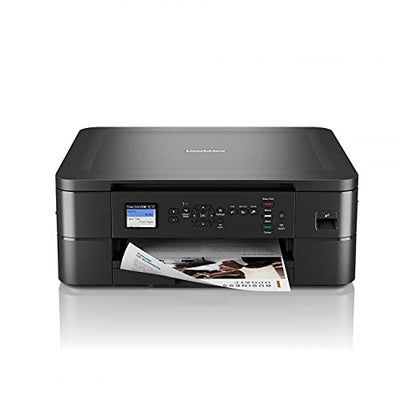 BROTHER DCP-J1050DW Kabelloser Farbtintenstrahldrucker, 7,6 cm 1 (Drucken/Kopieren/Scannen), WLAN/USB 2.0/NFC, Fotos, Tinte im Lieferumfang enthalten, UK-Stecker