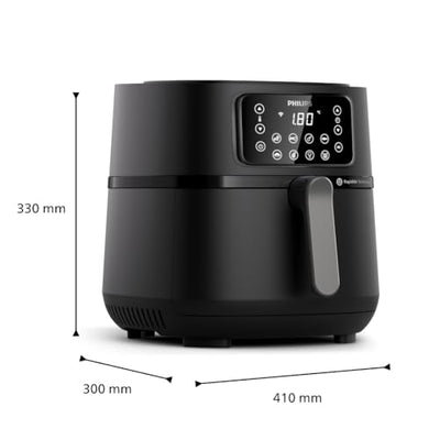 Philips Airfryer 5000 Serie XXL, 7,2L (1,4Kg), 16-in-1 Airfryer, Wifi Verbunden, 90% Weniger Fett Mit Rapid Air Technologie, Rezepte-App (HD9285/90)
