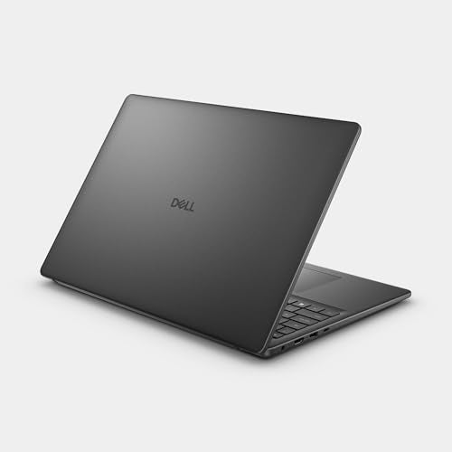 Dell 16 Laptop DC16250 – 16" FHD+ 16:10 (1920x1200), Intel Core 5 Series 1 Prozessor, Intel UHD Grafik, 16GB DDR5 RAM, 512GB SSD, Windows 11 Home, QWERTZ Tastatur, Fingerabdrucksensor – Schwarz