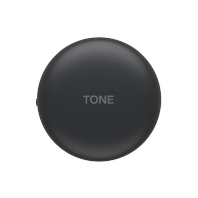 LG TONE Free DT90Q In-Ear Bluetooth Kopfhörer mit Dolby Atmos-Sound, MERIDIAN-Technologie, ANC (Active Noise Cancellation), Uvnano & IPX4-Spritzwasserschutz - Schwarz
