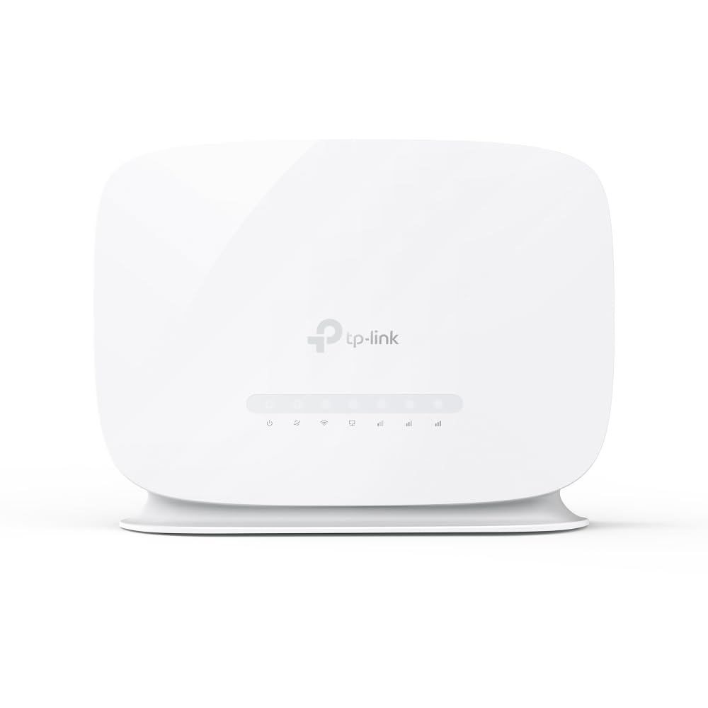 TP-Link Archer MR505 LTE Router, 4G+ Router unterstützt SIM Karten, 4G+ Cat6 bis zu 300Mbps, WLAN Dual-Band AC1200, Gigabit-LAN/WAN-Anschlüsse, Plug and Play, bis zu 64 Geräte, Gast-Netzwerk