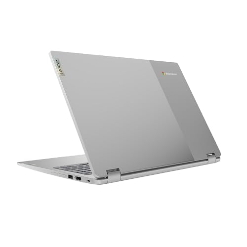 Lenovo Chromebook IdeaPad Flex 3 Convertible Laptop | 15.6" Full HD Display | Intel Celeron N4500 | 8GB RAM | 128GB eMMC | Intel UHD Grafik | ChromeOS | QWERTZ | grau | 3 Monate Premium Care