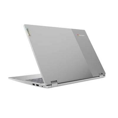 Lenovo Chromebook IdeaPad Flex 3 Convertible Laptop | 15.6" Full HD Display | Intel Celeron N4500 | 8GB RAM | 128GB eMMC | Intel UHD Grafik | ChromeOS | QWERTZ | grau | 3 Monate Premium Care