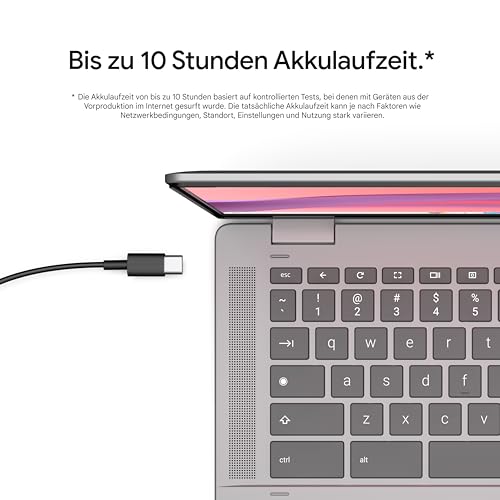 Acer Chromebook 314 (CB314-2H-K0VA) Laptop | 14" FHD Display | MediaTek Octa-Core ARM Cortex A73/A53 (MT8183) | 4 GB RAM | 64 GB eMMC | Mali-G72 MP3 GPU | Google ChromeOS | Silber